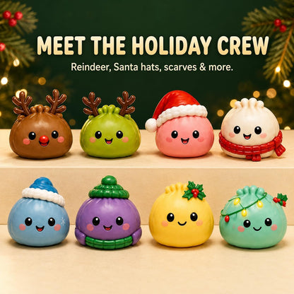 Dumpling Squishy Advent Calendar — 24 Days of Christmas Surprises